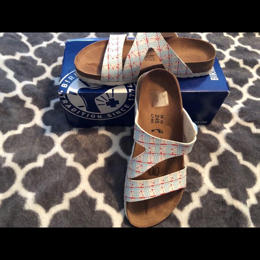 BIRKENSTOCKS SIZE 8 WOMENS ANCHOR ⚓️PRINT